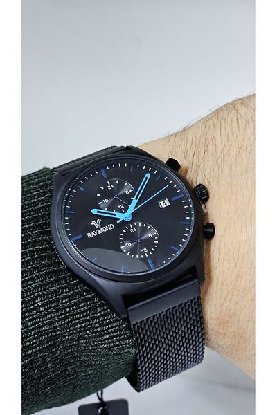 Raymond Rym-1048 Stainless Steel - 2 Years Warranty - Raymond Men's Wristwatch