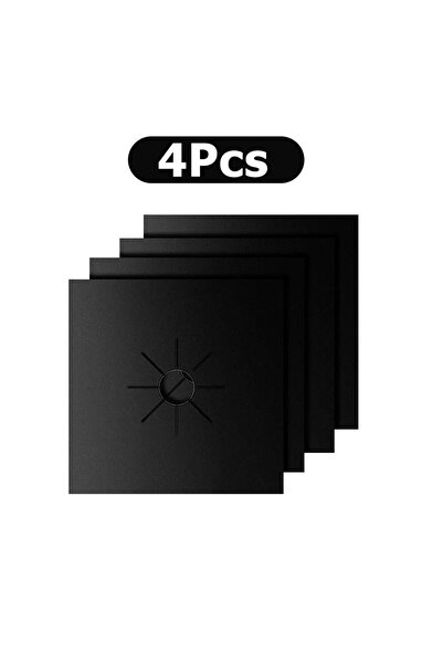 Choice1 4PCS Black 4/8PCS Stove Protector Cover Liner Gas Stove Protector Gas...