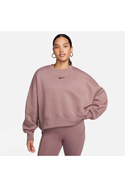 Nike Sportswear Collection Essentials Kadın Yünlü Sweatshirt