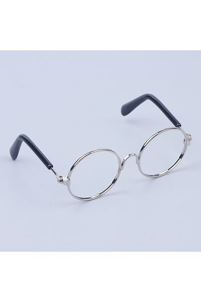 Choice Silver DIY Doll Dressing Accessories High Quality 20cm EXO Dolls Glasses 3 Color Round Frame Lensles