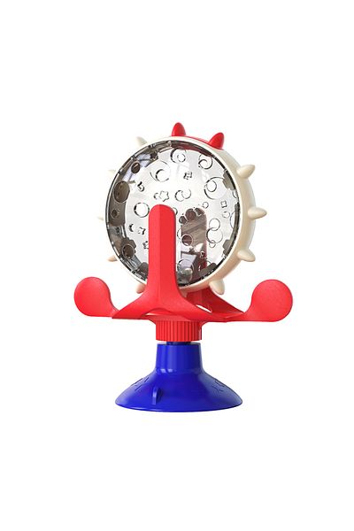 Choice Red Interactive Treat Leaking Toy For Cat Small Dogs Slow Feeder Dispenser Puppy Funny Rotatable Whe