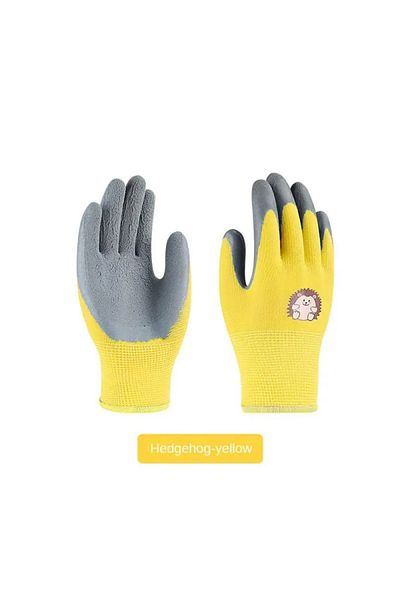 Choice 2PCS XXS 2-5 Years Old D Kids Durable Waterproof Garden Work Gloves Non-Slip Children Safety Yard Wo