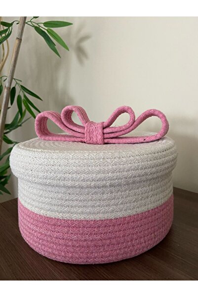 ZES dekoratif çok amaçlı sepet kutu kapaklı