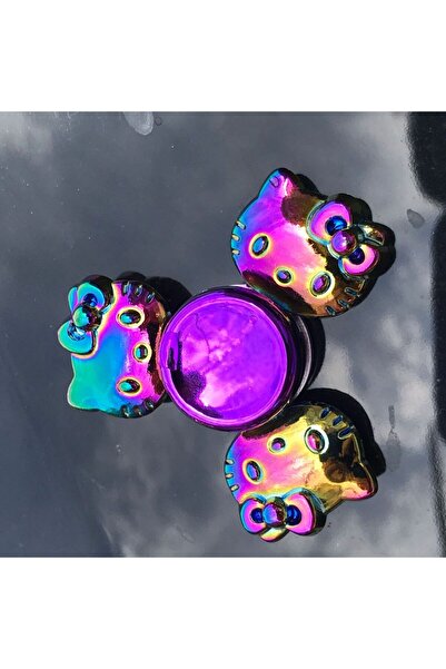 Choice مجموعة من 40 لعبة فيدجيت معدنية بألوان قوس قزح، دوارات أصابع ملونة، دو...