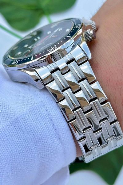 Ferrucci Function Men's Wristwatch Steel Strap Steel Case 3 Atm Water Resistance
