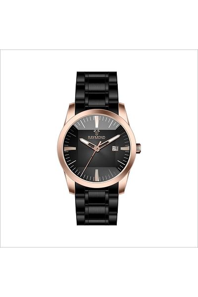 Raymond Rym-1067 Stainless Steel - 2 Years Warranty - Raymond Men's Wristwatch