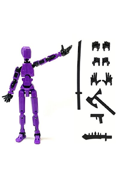 Choice10 مجسمات تايتان 13 المتحركة من PURPLE، مجسم T13 مطبوع ثلاثي الأبعاد وم...