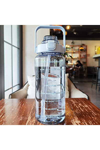 Choice 1500-2000 مل أزرق G560B 2000 مل 2000 مل كوب ماء بلاستيكي كبير السعة قا...