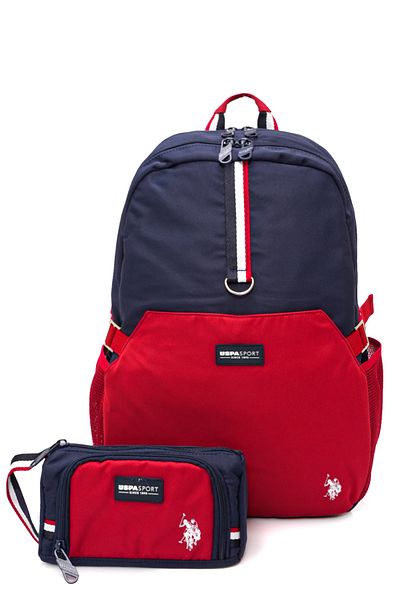 U.S. Polo Assn. U.S. Polo. Assn. Geantă de școală unisex - PLSET 2409390