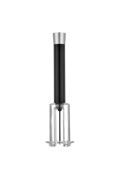 Choice Aluminum Black Wine Opener Air Pump Pressure Vacuum Wine Bottle Corkscrew Stainless Steel Pin Type C