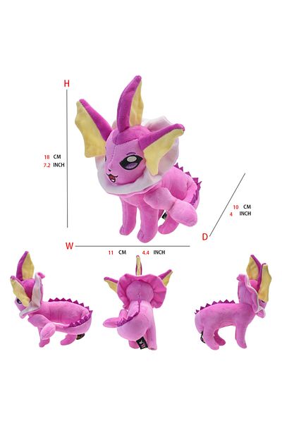 Choice Vaporeon-pk Leafeon Vaporeon Glaceon Sylveon Espeon Umbreon Vaporeon Sylveon Plush Toys Game for Col