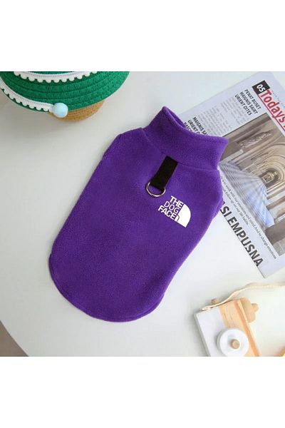 Choice S Purple Pet Dog Clothes Autumn Winter Coat Fleece Warm Sweater Vest For Small Chihuahua Bulldog Dog