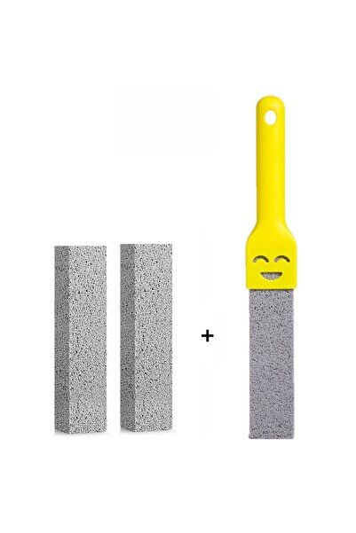 Choice YL 1 مقبض 3 أحجار 5 قطع حجر الخفاف عصا تنظيف مقعد المرحاض إزالة الترسب...