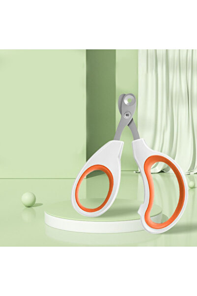 choice2 Orange Circular hole Cat Nail Scissors Professional Pet Dog Nail Clip...