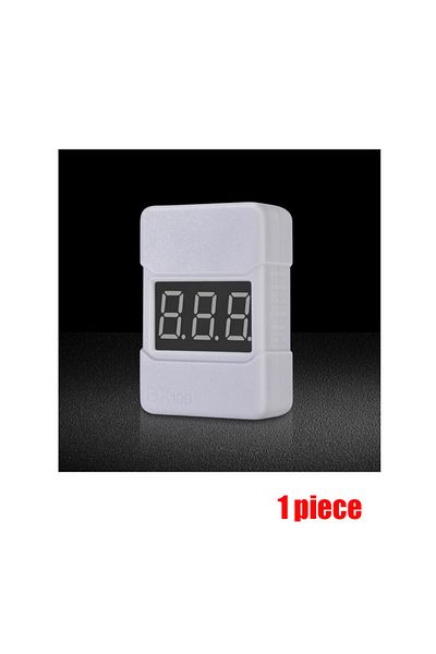 Choice White BX100 1-8S Lipo Battery Voltage Tester/ Low Voltage Buzzer Alarm/ Battery Voltage Checker with