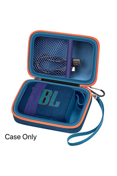 Choice حقيبة حمل DEEP BLUE متوافقة مع JBL Go 4 - صندوق مكبر صوت بلوتوث محمول بتقنية Pro Sound، أيضًا