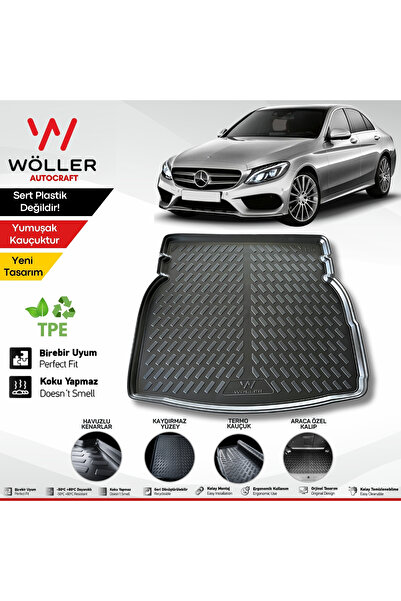 wöller Mercedes C W205 Bagaj Havuzu 2014 2020 Aras 3d Ultraflex Esnek
