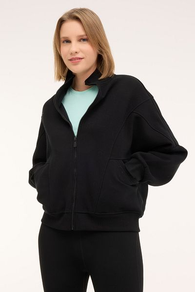 lumberjack WL FAYE 18SS411 4PR Μαύρο Γυναικείο Φούτερ