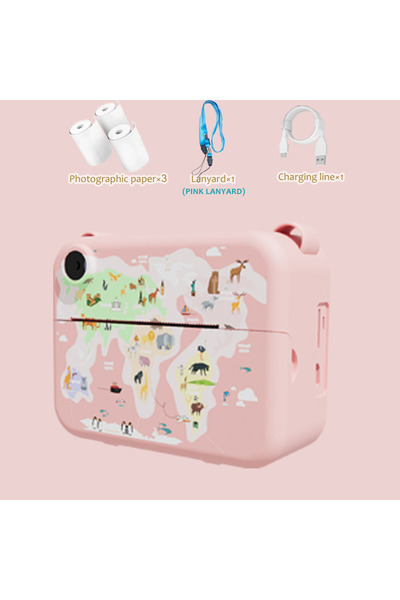 Choice4 كاميرا أطفال وردية مطبوعة على الفور هدايا عيد الميلاد للأولاد والبنات...