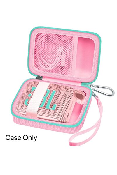 Choice حقيبة حمل باللون الوردي متوافقة مع JBL Go 4 - صندوق مكبر صوت بلوتوث محمول بتقنية Pro Sound، مناسب أيضًا لـ Go