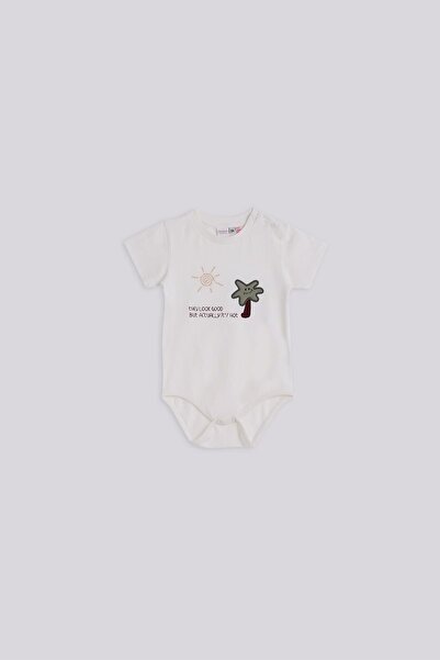 Layette BG Store Baby Boy Ecru Body
