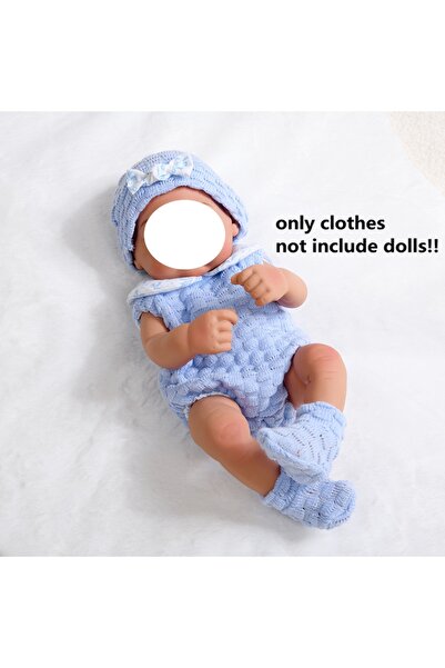 Choice فستان سترة من الصوف، ملابس دمى لدمية طفل مقاس 16 بوصة 40 سم، كنزات لطي...