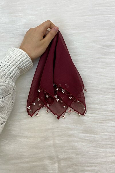 ZEYMERADE منديل العريس من الشيفون باللون العنابي، هدية لحفلات الزفاف ووصيفة ا...