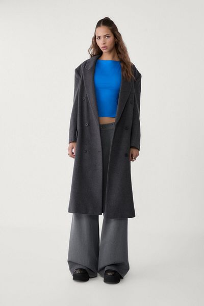 Stradivarius تي شيرت بدون أكمام برقبة القارب