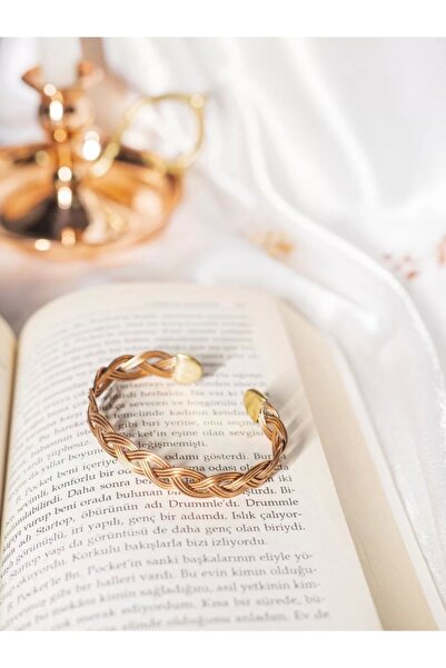 Bakır Concept سوار نحاسي غير لامع من فريزيا - تصميم ملون