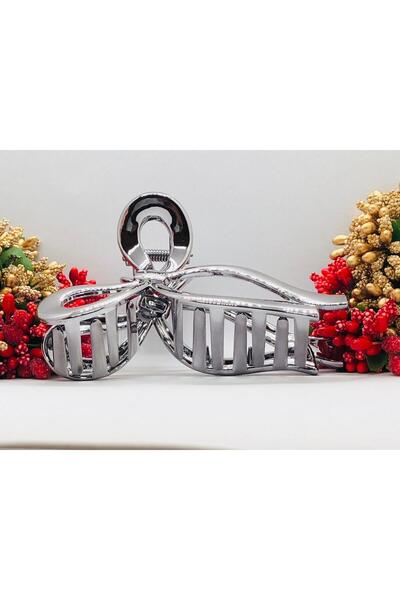 İnDerin Women's Large Size Infinity Bow Model Latch Buckle Pinterest Style (11cm)