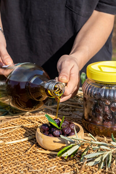 Eminenin çiftliği TUZSUZ SELE ZEYTİNİ 1KG