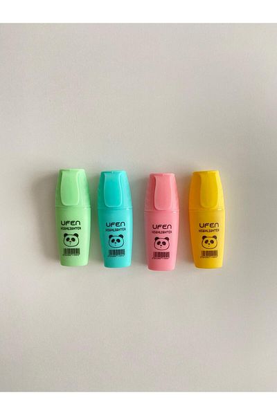 Mielibon Mini Highlighter – Set of 4 Pastel Color Markers