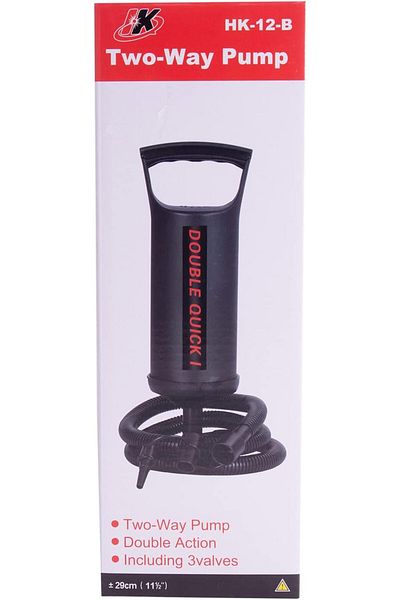 AKDC Two Way Pump Hk L(11Cm) Xw(11Cm) Xh(31Cm) Black