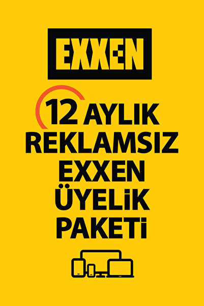 Exxen 12 Aylık Dijital Üyelik Kodu Reklamsız