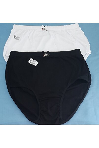 Gümüş İç Giyim Kadın Battal Boy Külot 2'li Paket 5xl Beden