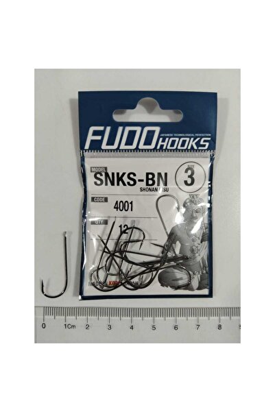 Fudo 4001 SHONAN KISU BLACK NICKEL İĞNE NO : 3