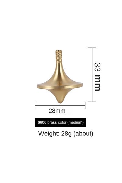 Choice Spinning Top  6606G Gyroscope Inception Space Metal Brass Spinning Top Fidget Toys Gyro Creative Des