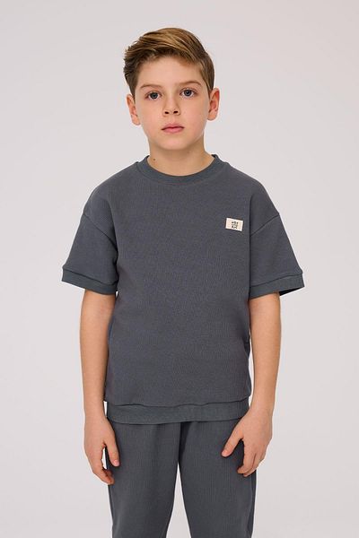 Nebbati Basic Bg Store Антрацитен суичър за момче