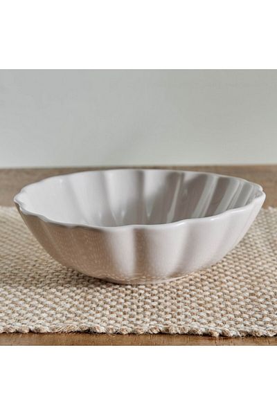 Home Box Siam Scallop Serving Bowl 22 cm
