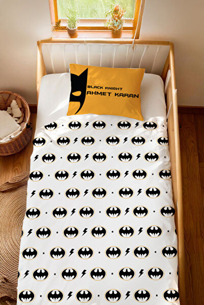 Homamia İsme Özel 100x200 Montessori Nevresim Takımı Batman