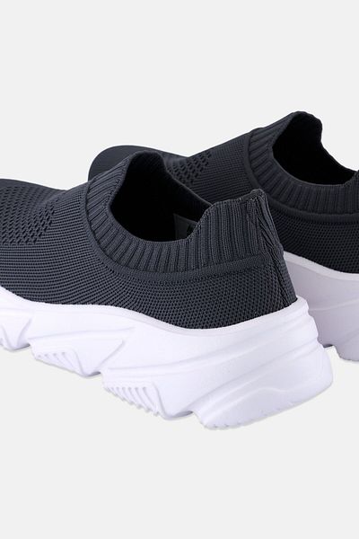 RBX Men Slip On Running Shoes, Dark Grey