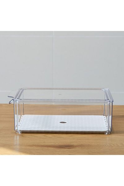 Home Box Sistematico Stackable Fridge Organiser with Drainage Tray 4100 ml
