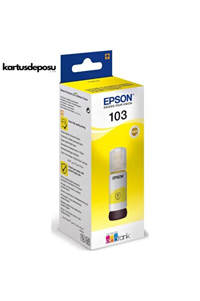 EPSON 103 Mürekkep Kartuş Yellow