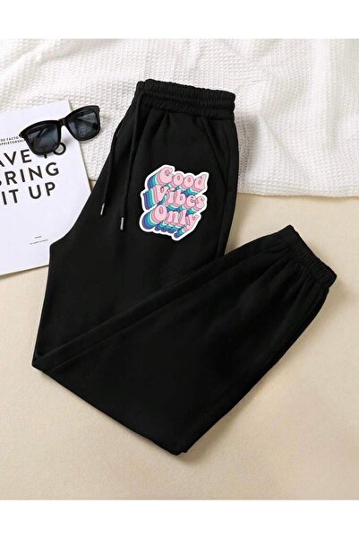 RPT MODA بنطال رياضي مريح بقصة مرنة وجيب جيد ومطبوع من JOGGER