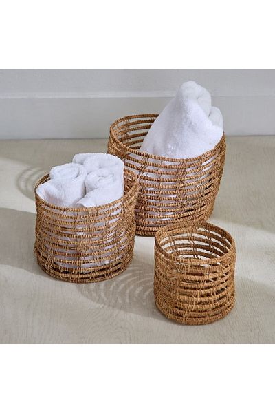 Home Box Sedona Multiutility Storage Basket Set of 3