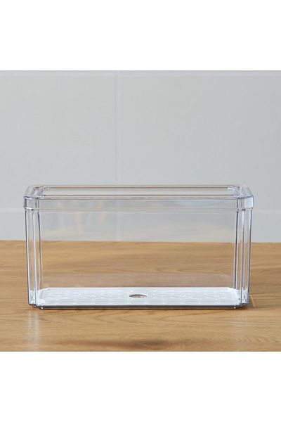 Home Box Sistematico Stackable Fridge Organizer with Drainage Tray 2500 ml