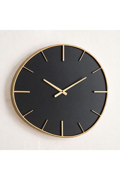 Home Box Emir Metal Modern Wall Clock 59x4x53 cm