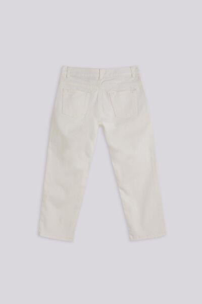Nebbati Basic BG Store Erkek Çocuk Beyaz Pantolon