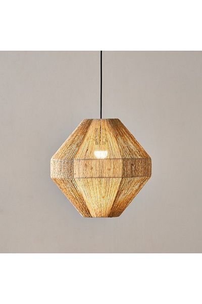 Home Box Belmonte Jute Lampshade 35x35 cm