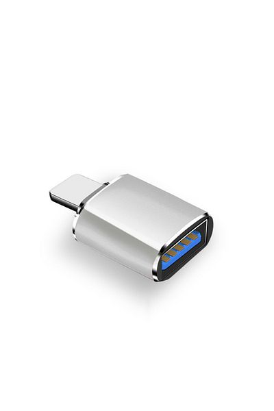 Choice Silvery USB 3.0 To Lightning Adapter OTG 8 Pin For iPhone 14 13 iPad Fast Charging Lighting Male to
